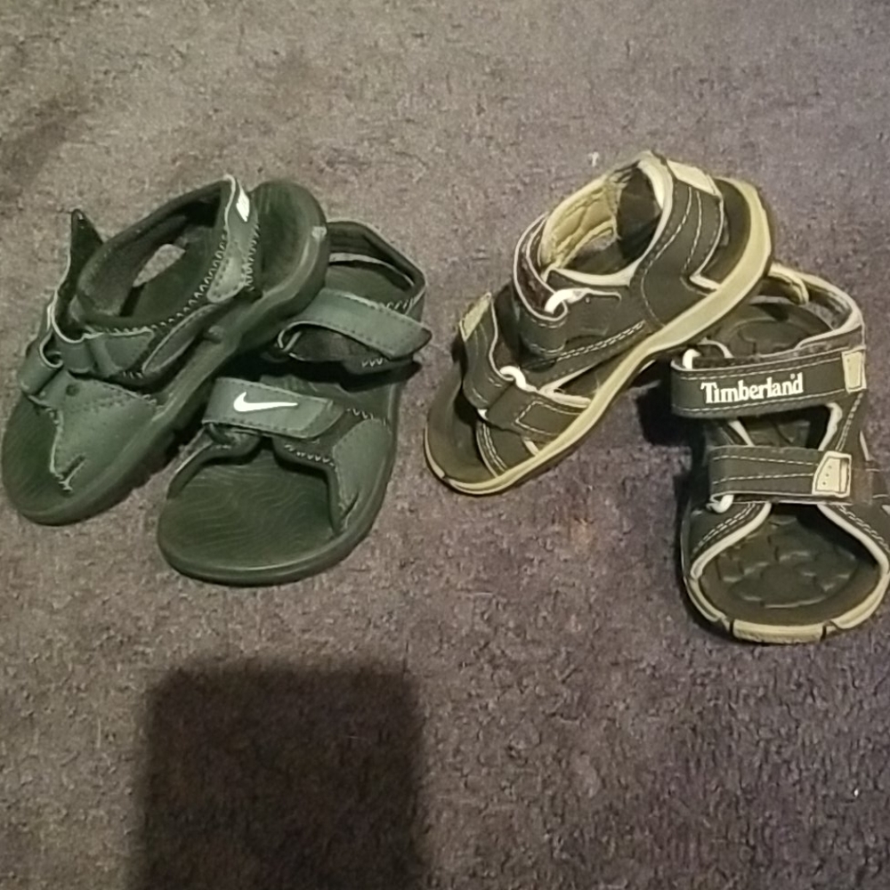 2 pair of boy's Sandals